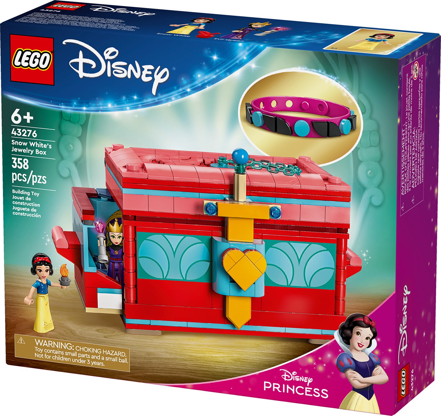 SNOW WHITE'S JEWELRY BOX LEGO DISNEY