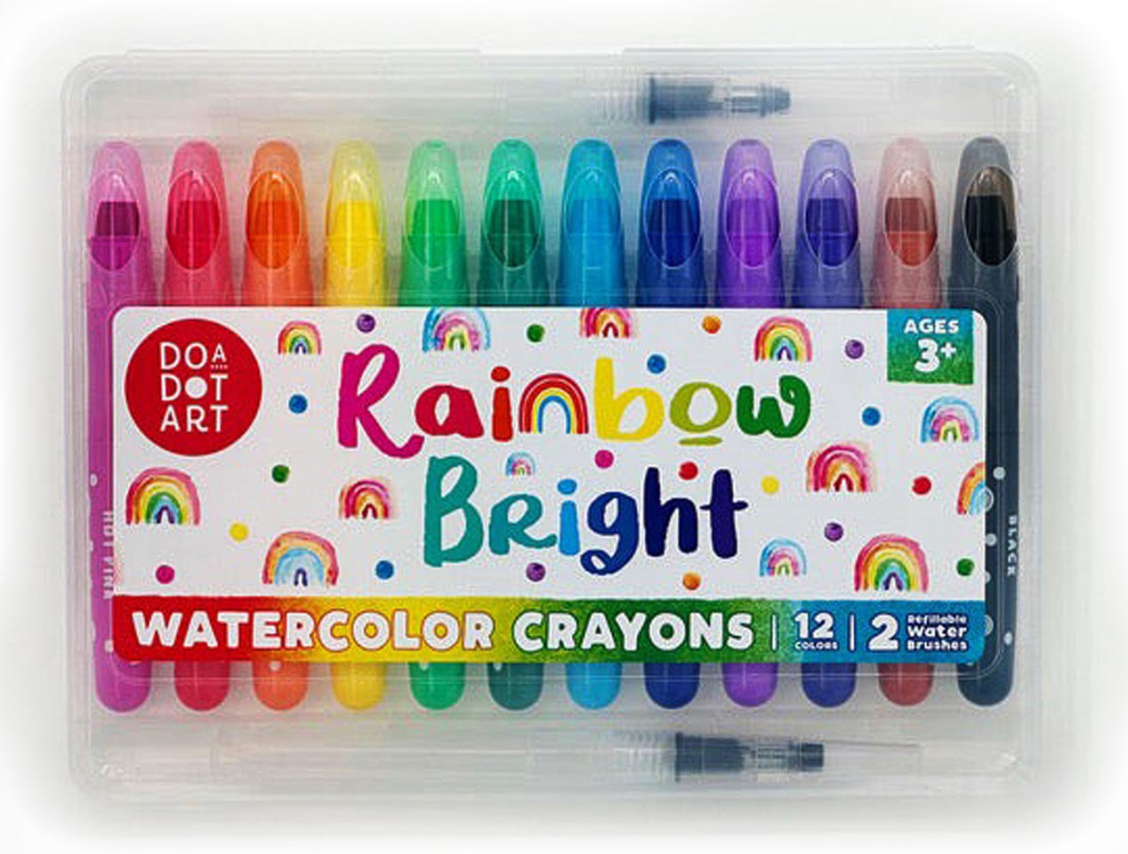 WATERCOLOR CRAYONS RAINBOW BRIGHT