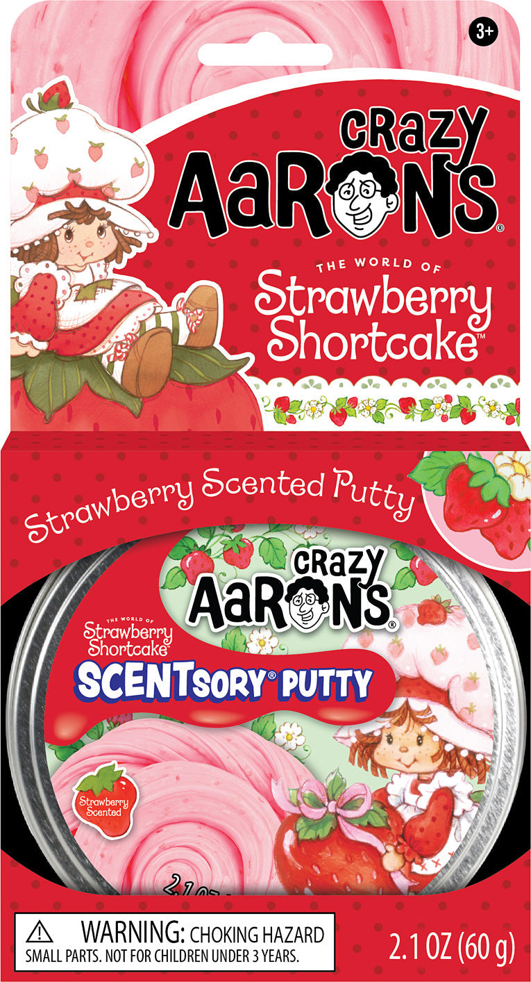STRAWBERRY SHORTCAKE PUTTY SCENTSORY CRAZY AARONS