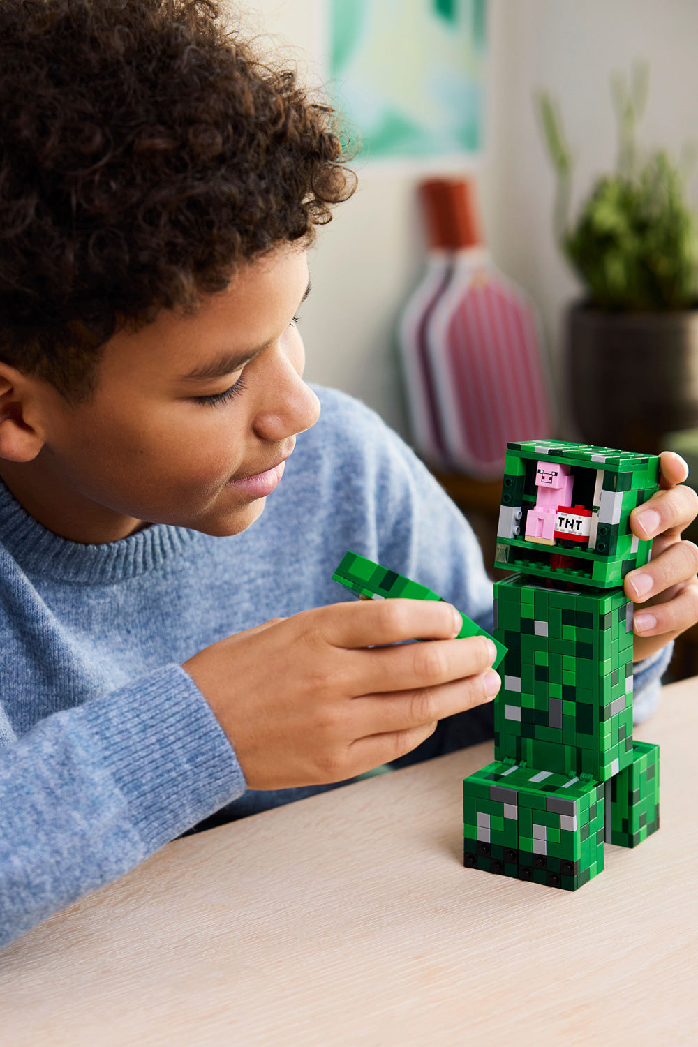 THE CREEPER MINECRAFT LEGO