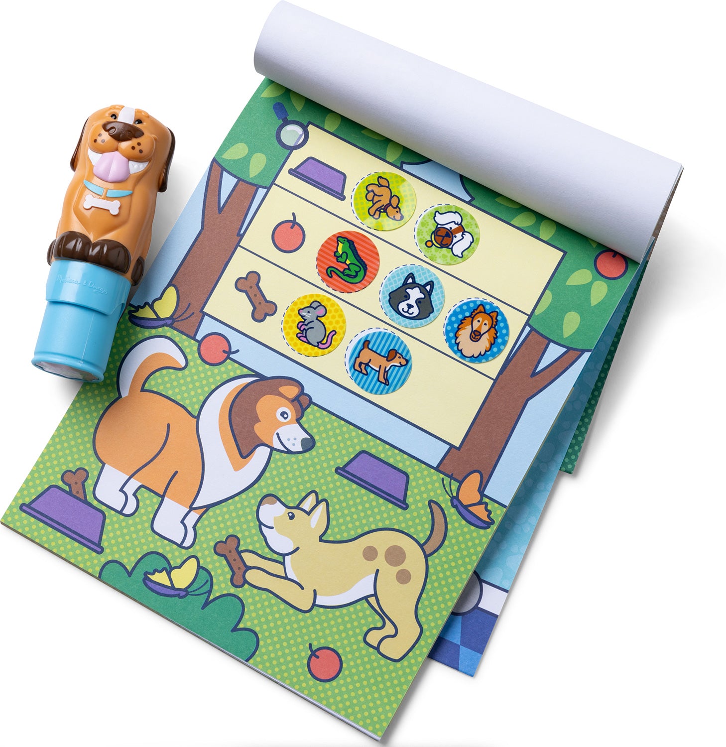 PETS ACTIVITY PAD & STICKER STAMPER