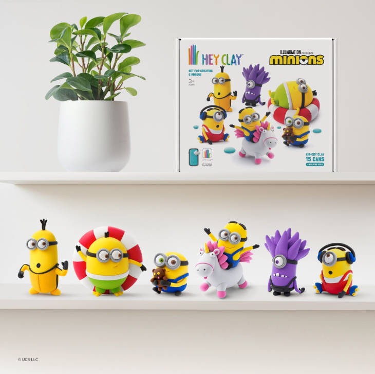 HEY CLAY SCULPT WITH APP MINIONS