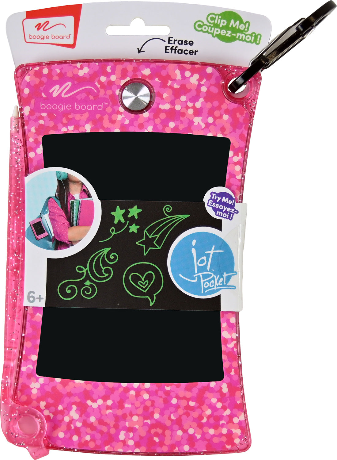 BOOGIE BOARD SHIMMER BLUE JOT POCKET