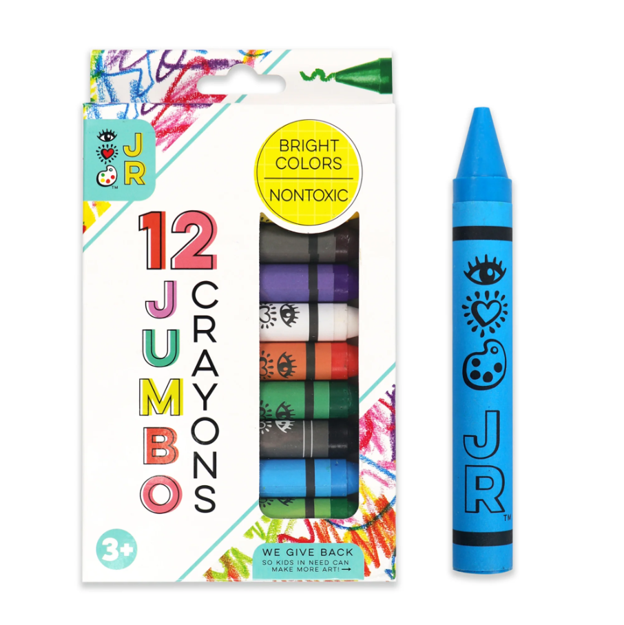 JUMBO CRAYONS 12 PC JR