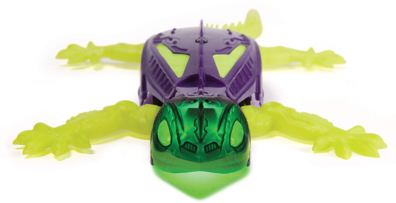 HEX BOTS GLOW IN DARK GECKO WALL CRAWLER