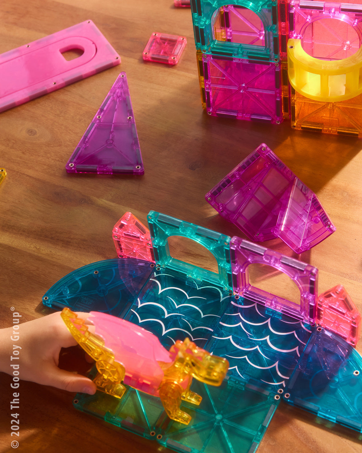 MAGNA TILES CASTLE DLX 48 PC SET