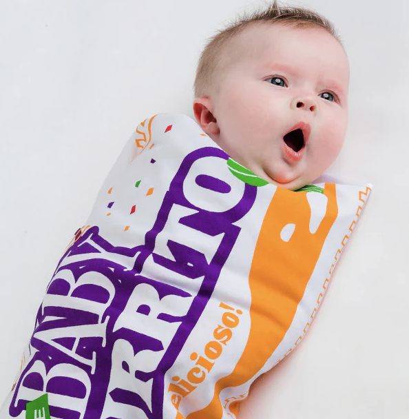 SWADDLE BLANKET BABY BURRITO