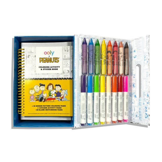 COLORING ACTIVITY & STICKER KIT PEANUTS