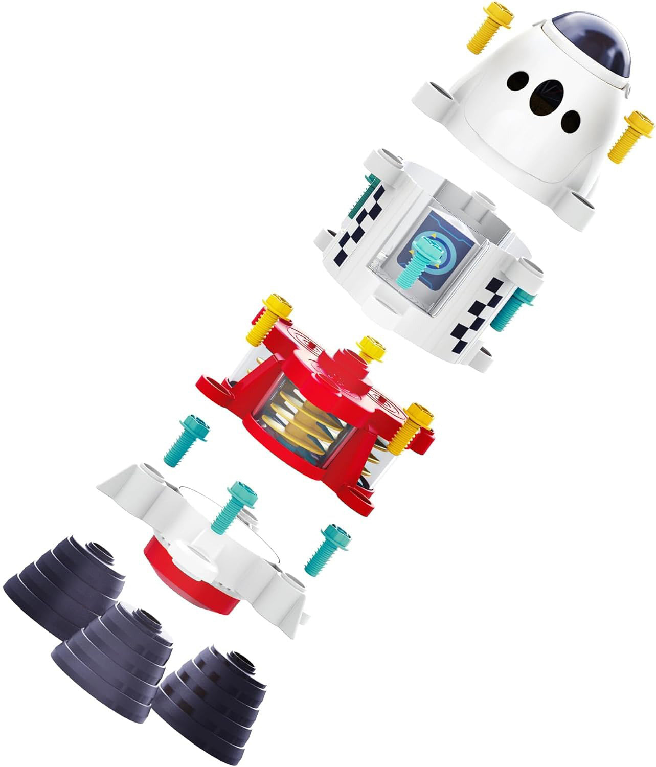 SPACE ROCKET TAKE APART TOY