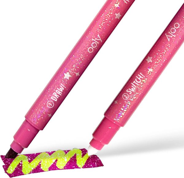 MARKERS SWITCHEROO SPARKLE 12 PK