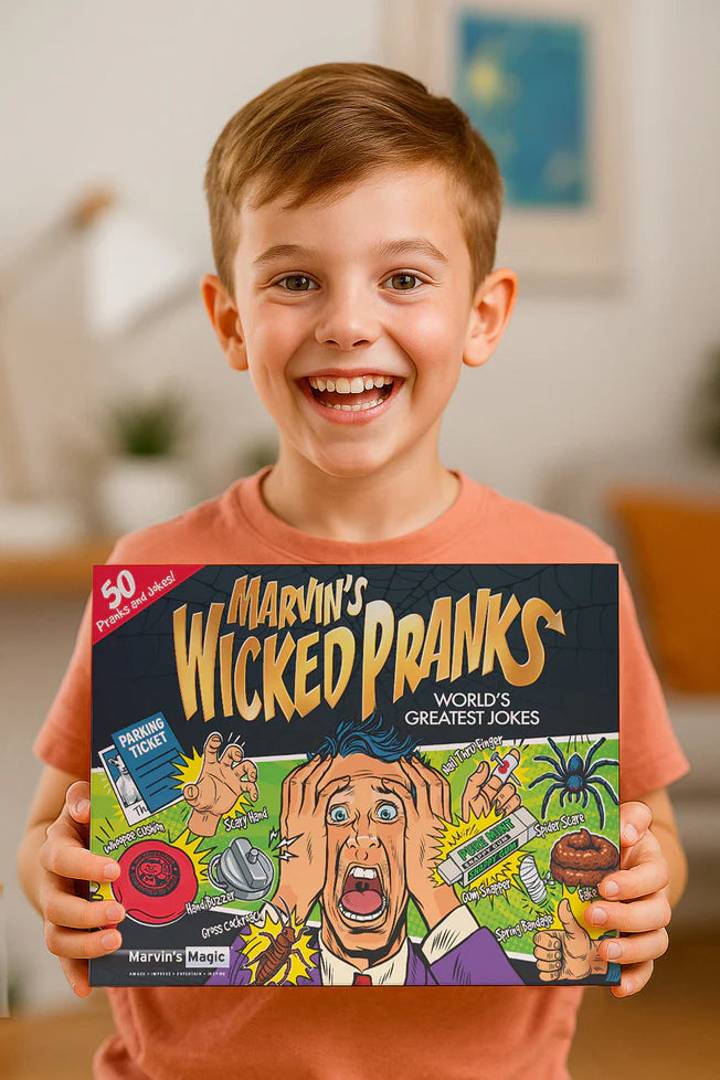 MARVIN'S WICKED PRANKS & JOKES 50 TRICKS SET