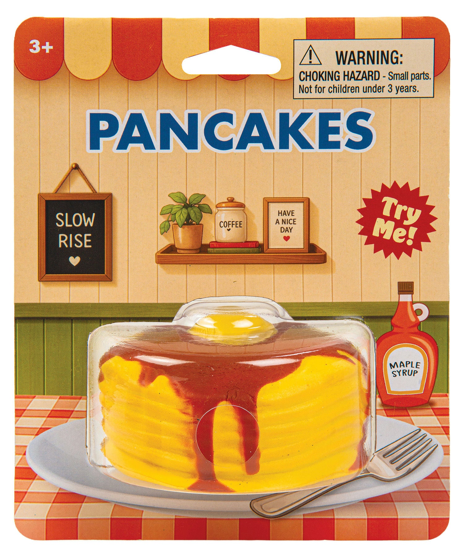 Slow-Rise Pancake Stack Squishy