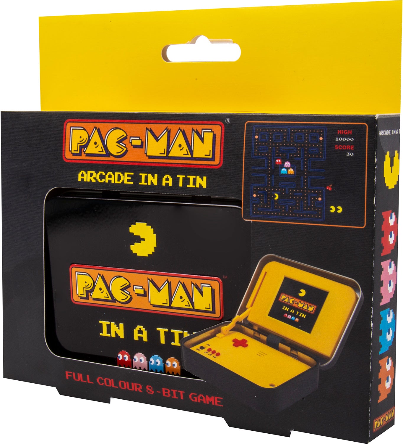 PAC MAN ARCADE IN A TIN