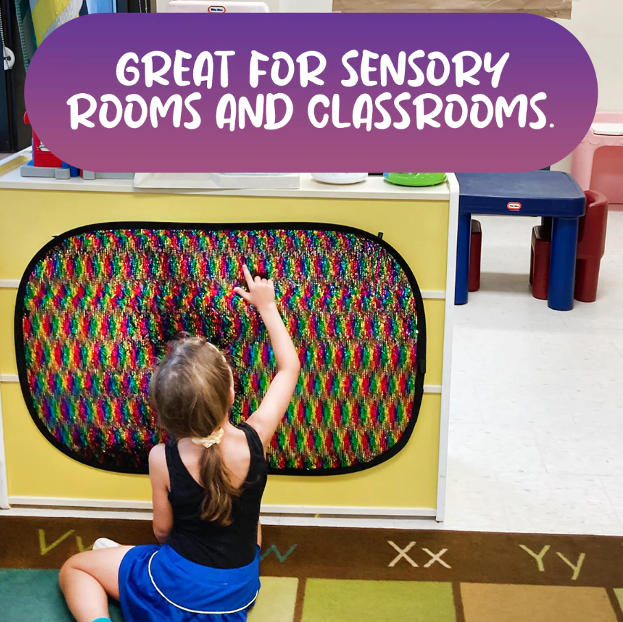 GIANT REVERSIBLE RAINBOW SEQUINS TOY