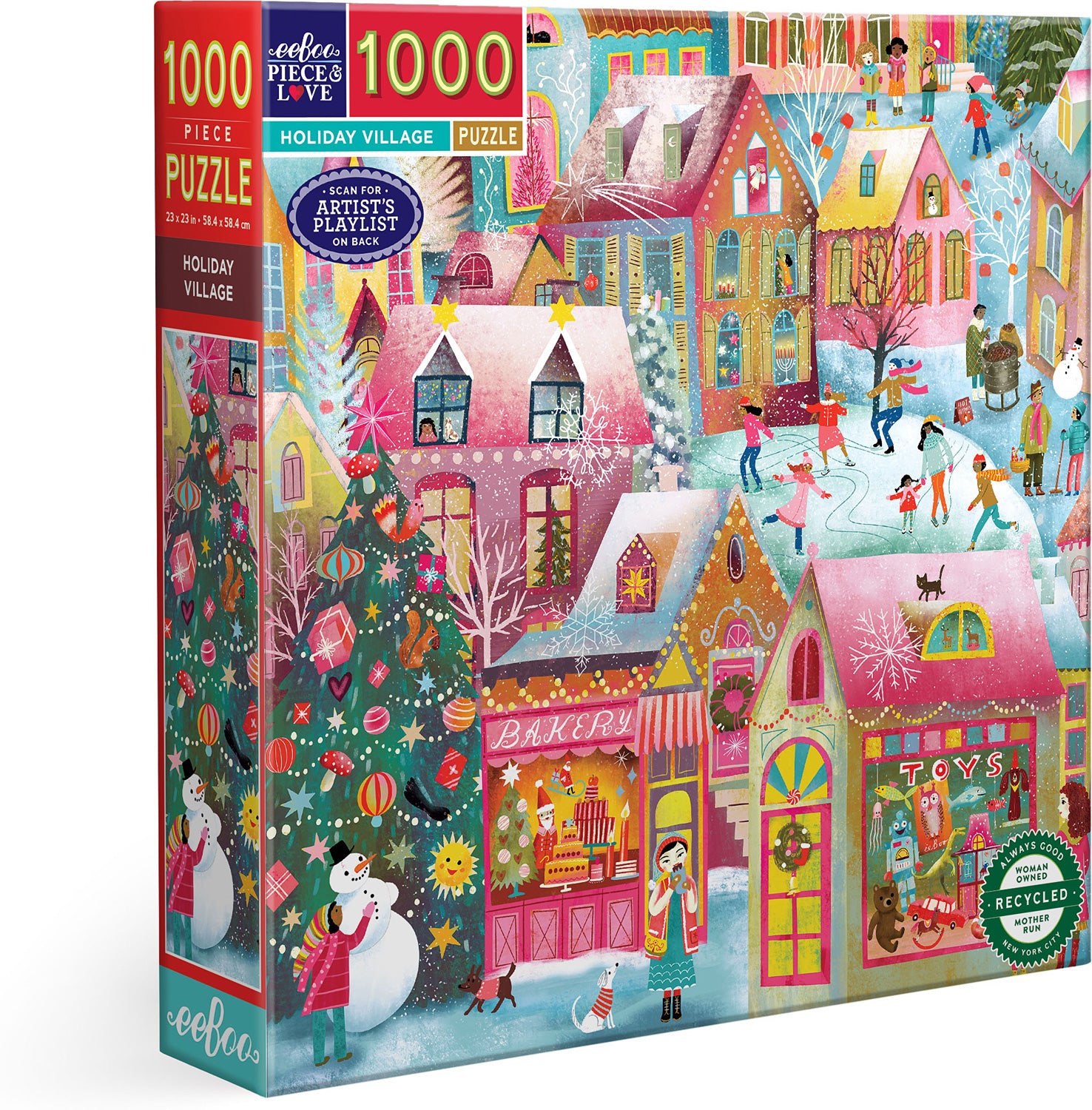 PUZZLE 1000 HOLIDAY VILLAGE