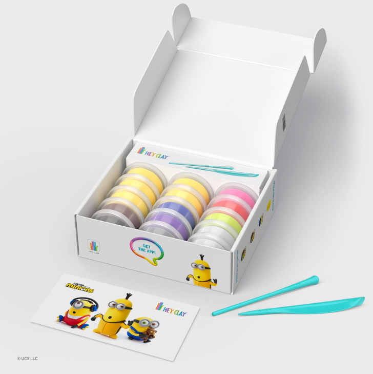 HEY CLAY SCULPT WITH APP MINIONS