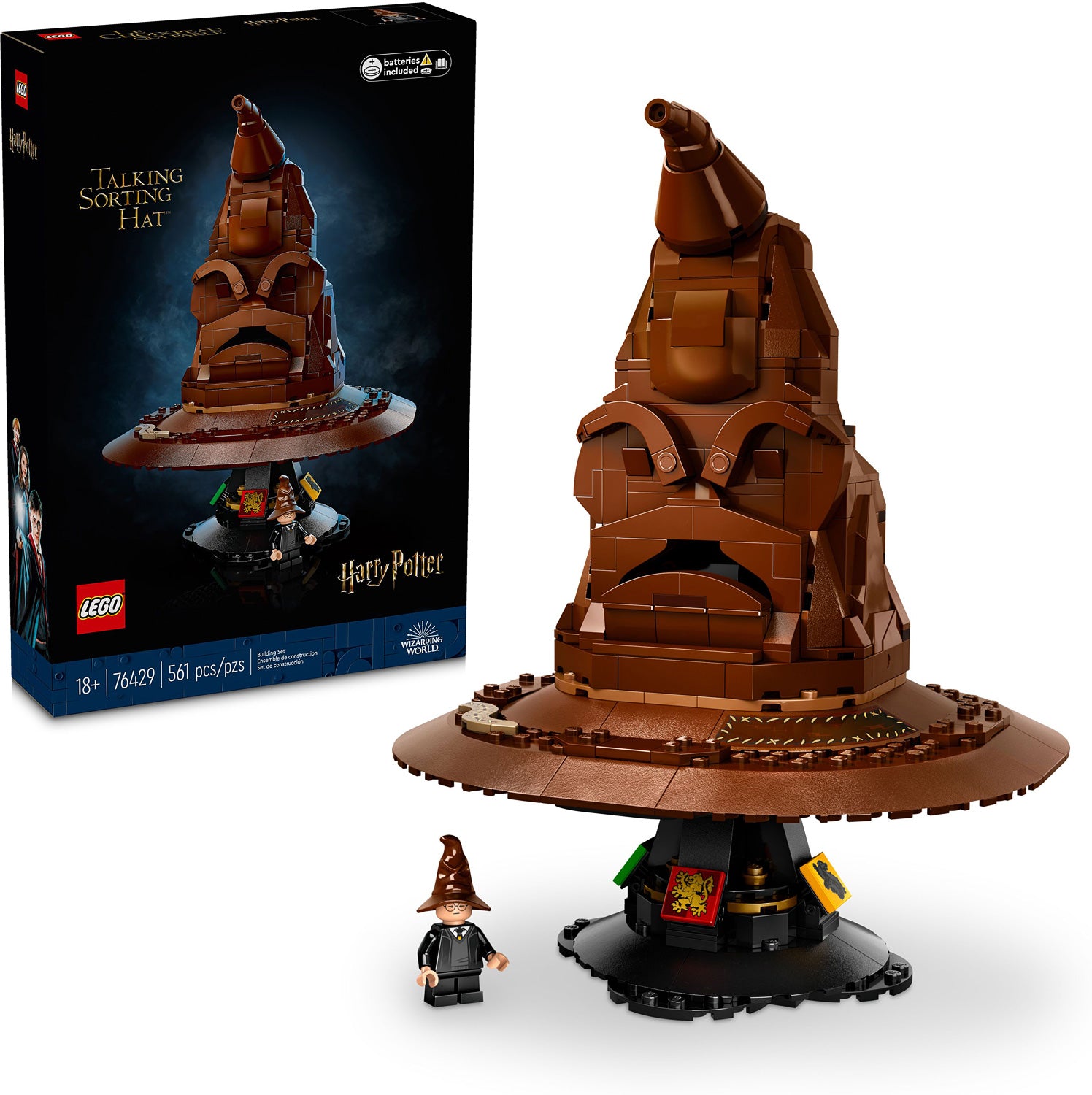 TALKING SORTING HAT HP LEGO