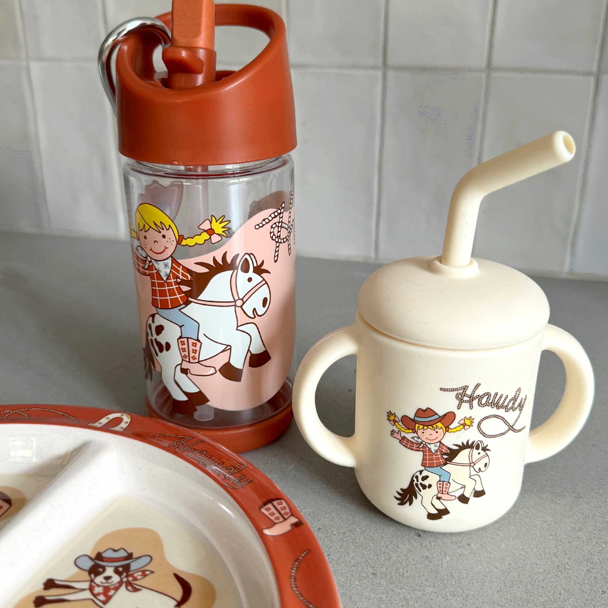 SIPPY CUP STRAW HOWDY