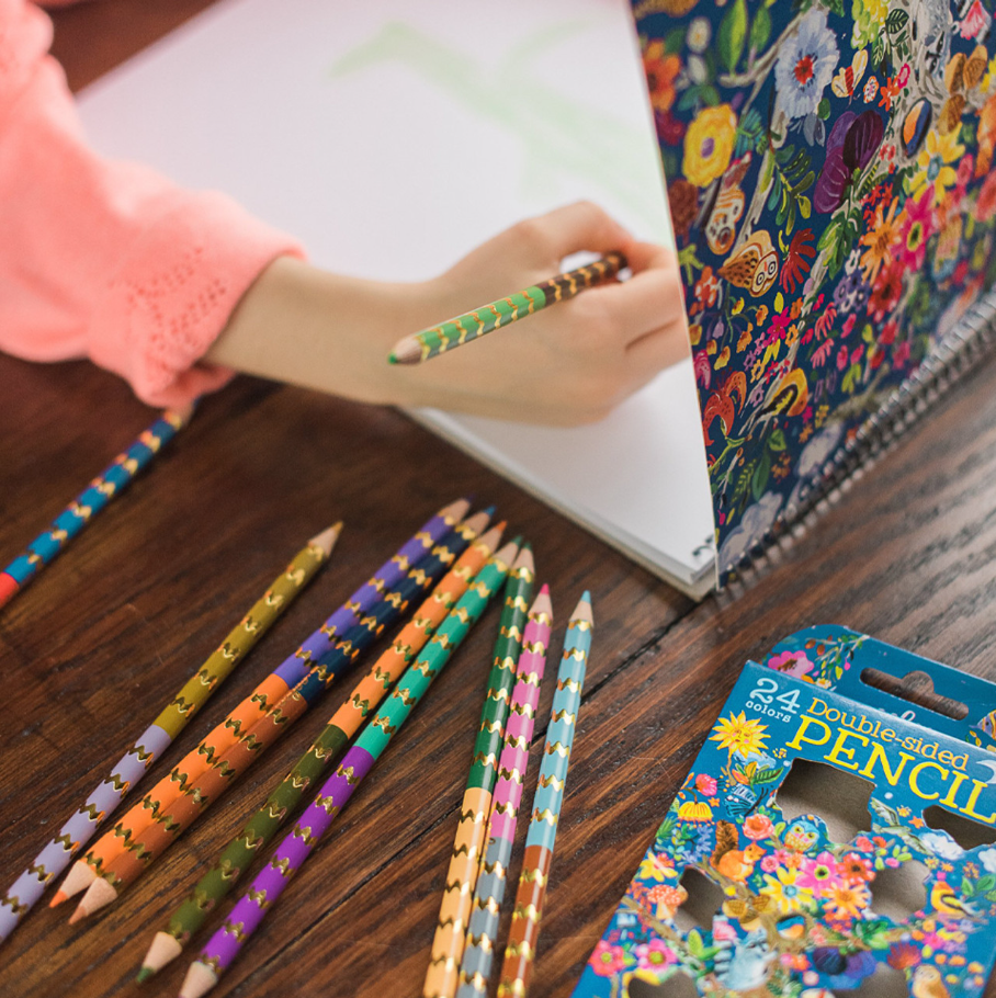 PENCILS TREE OF LIFE DOUBLE-SIDED