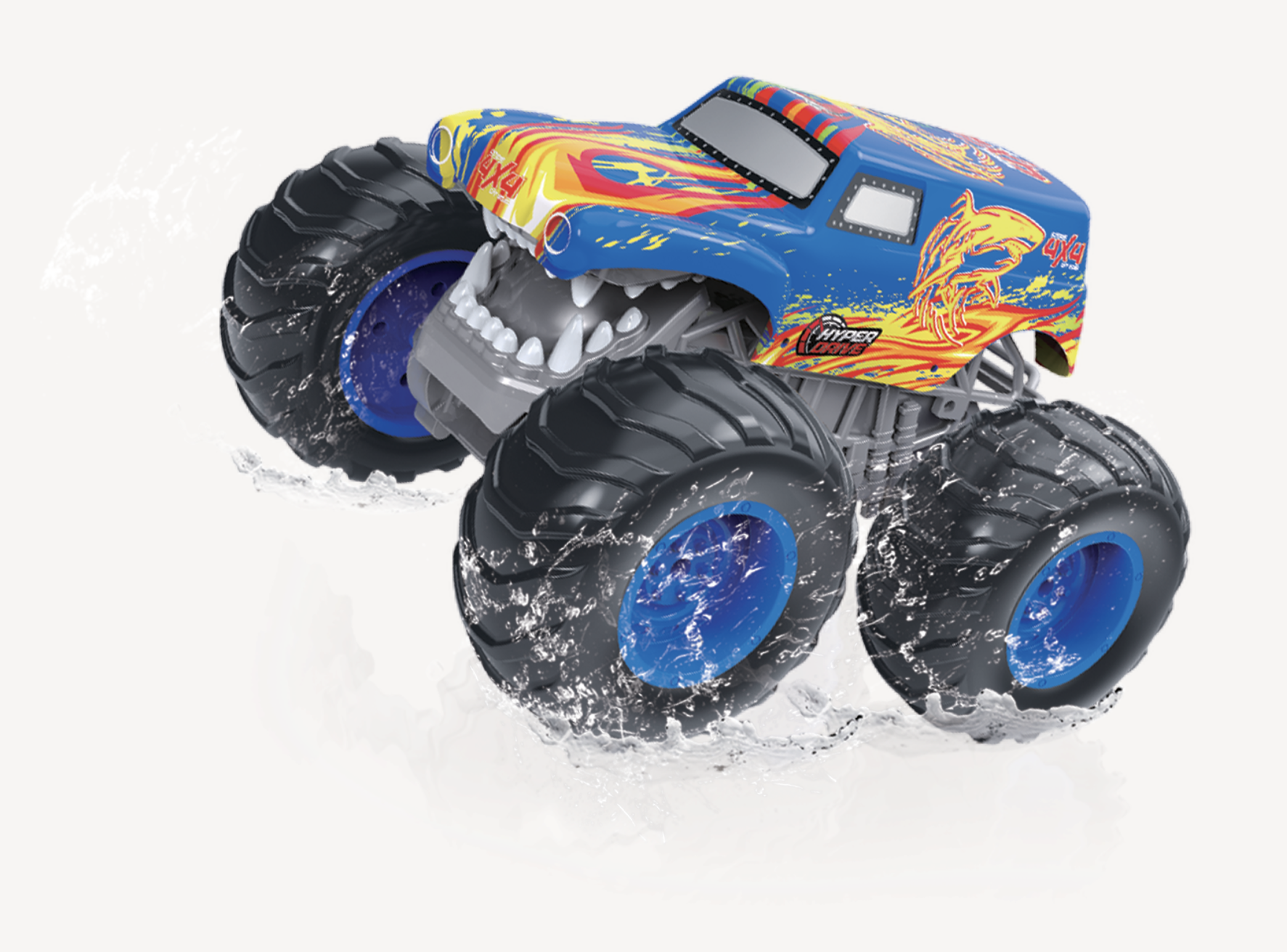 HYPER DRIVE EXTREME 4X4 AMPHIBIOUS VEHICLE RC