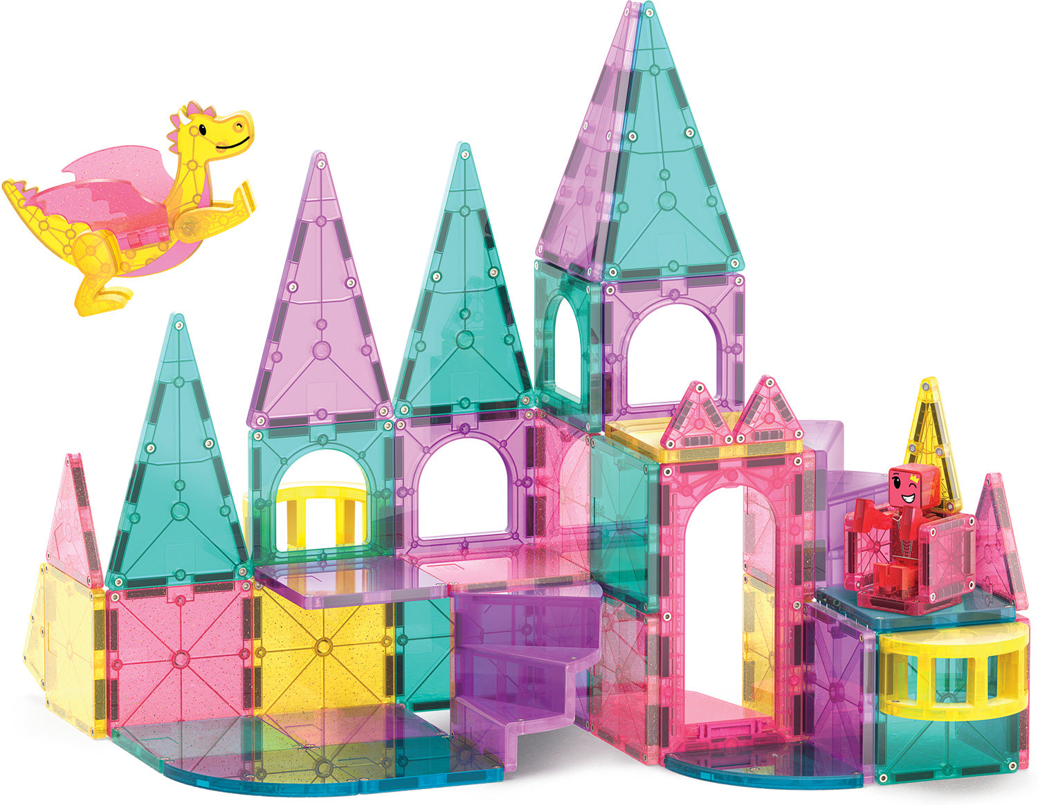 MAGNA TILES CASTLE DLX 48 PC SET