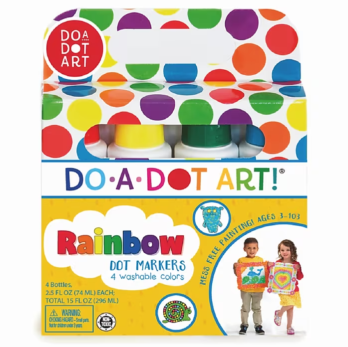 DO A DOT RAINBOW 4 PACK