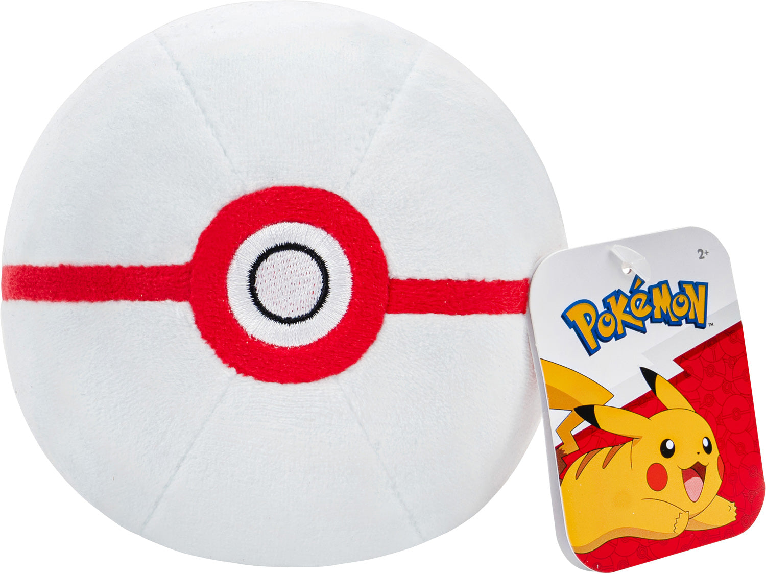 POKE BALL PLUSH POKEMON 5IN