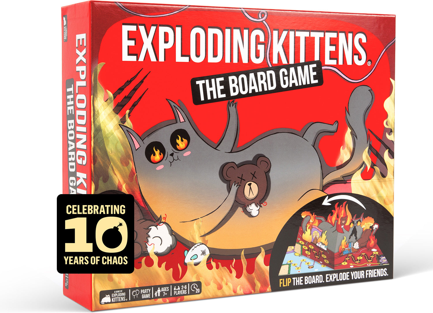 EXPLODING KITTENS THE BOARD GAME
