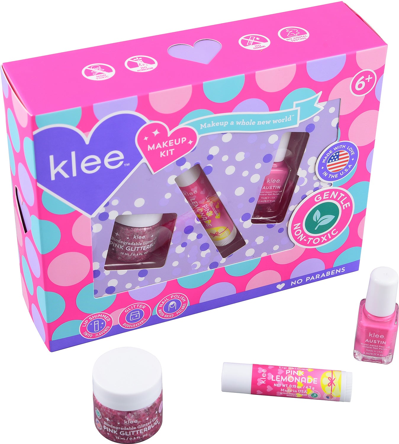 MAKEUP KIT PINK SUGAR SWIRLS