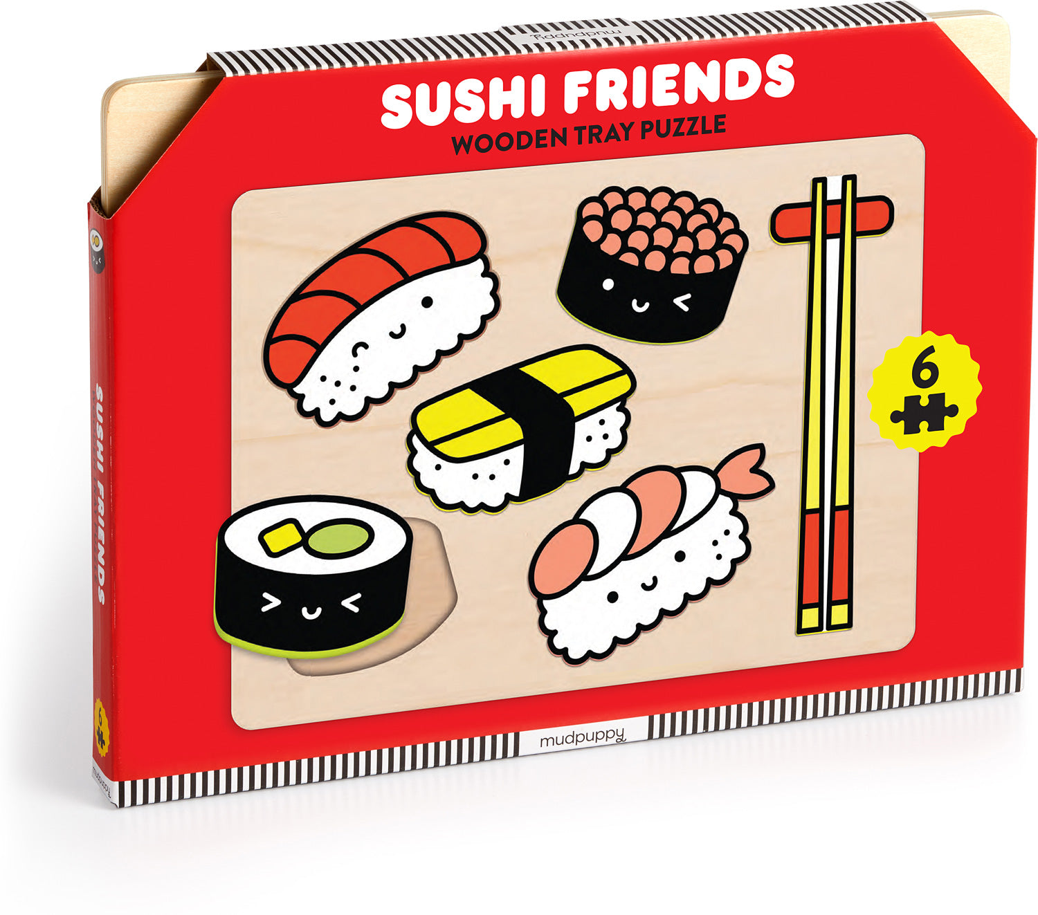 WOODEN PUZZLE SUSHI FRIENDS