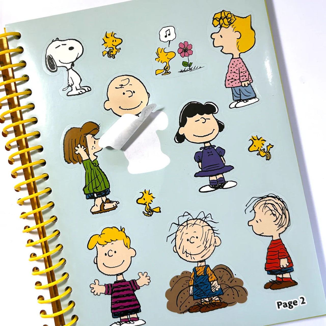 COLORING ACTIVITY & STICKER KIT PEANUTS