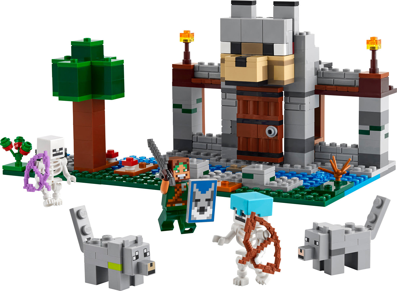 WOLF STRONGHOLD MINECRAFT LEGO