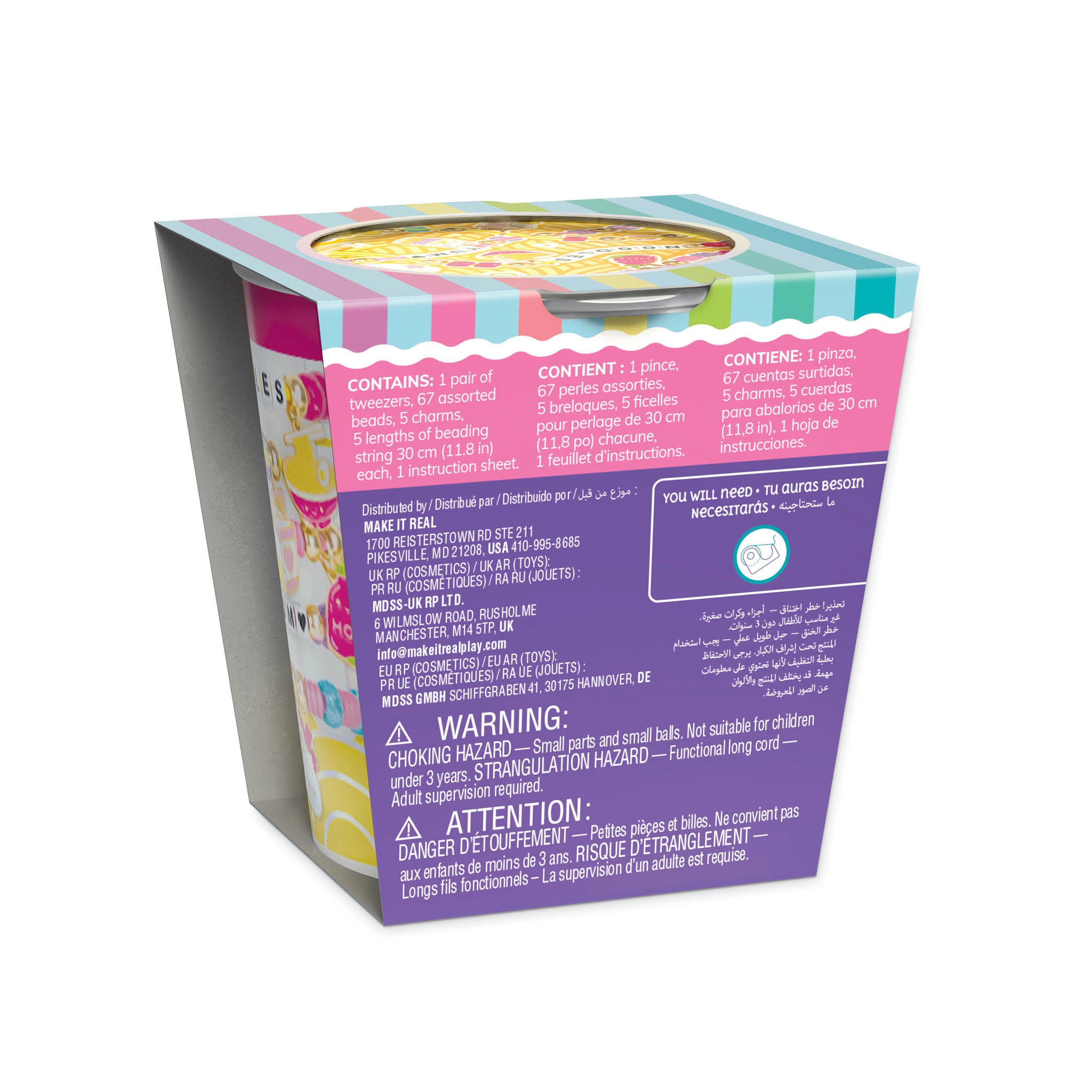 BRACELET DIY KNOT NOODLES KIT