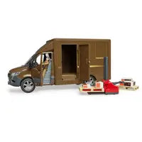 UPS TRUCK MB SPRINTER W PALLET JACK & DRIVER