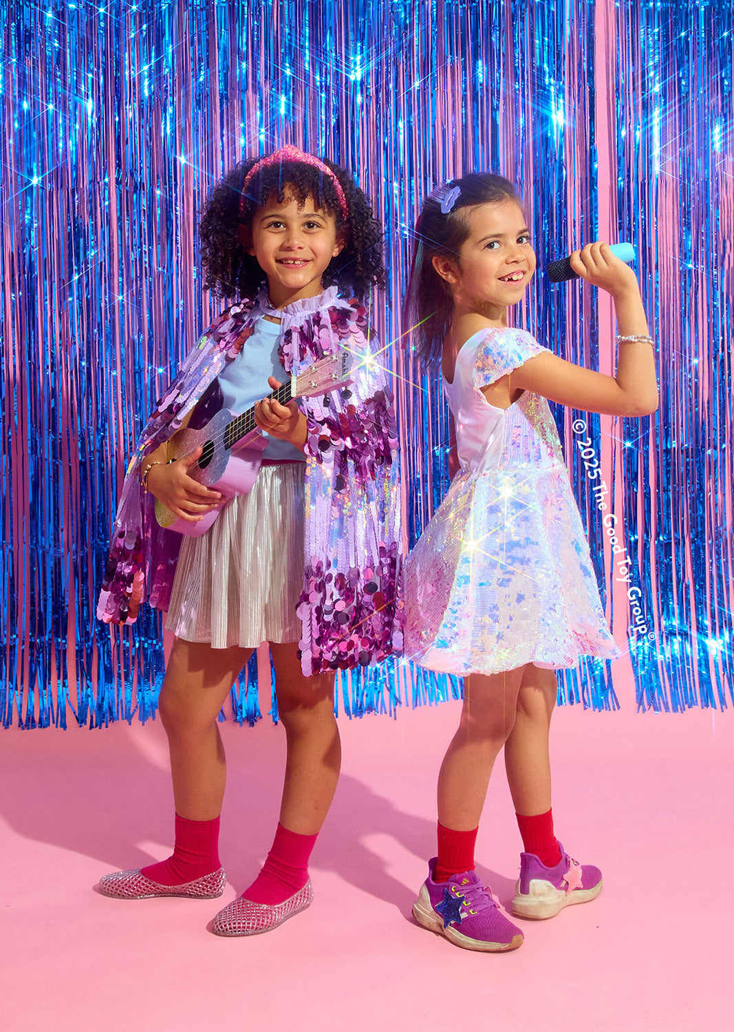 DRESS UP CONCERT QUEEN SILVER SEQUINS