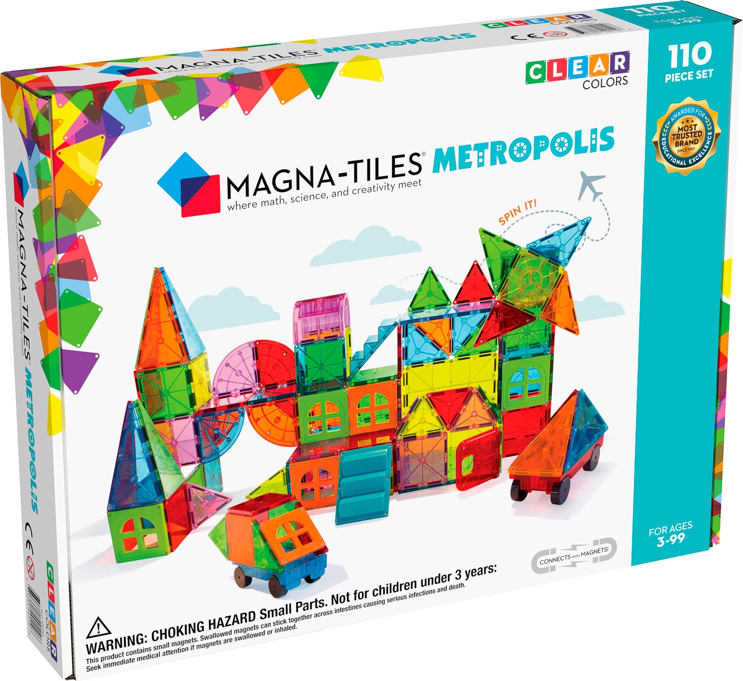 MAGNA TILES METROPOLIS 110 PC SET