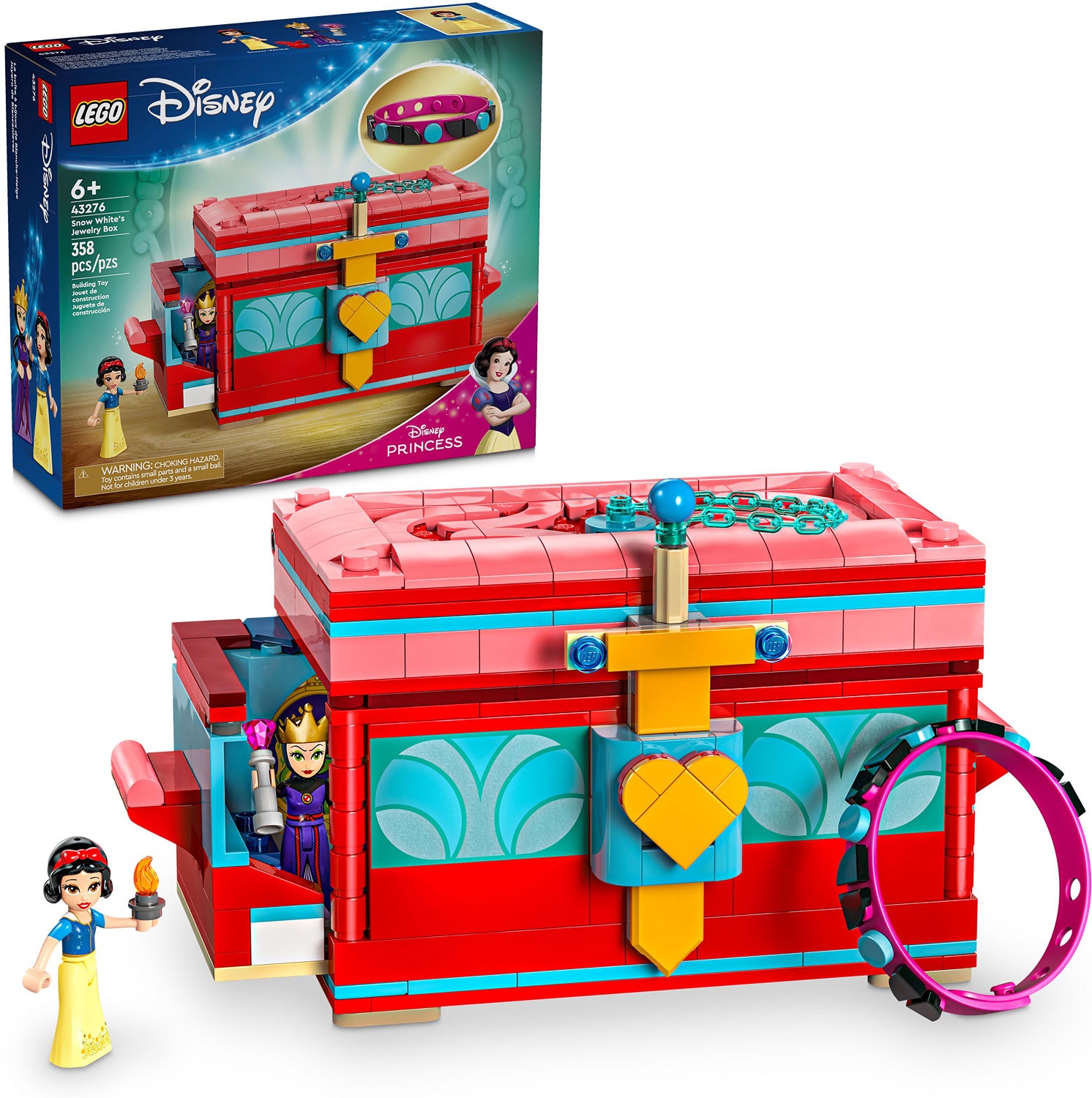 SNOW WHITE'S JEWELRY BOX LEGO DISNEY