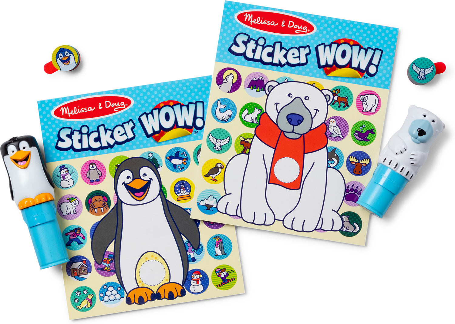 WINTER ACTIVITY PAD & STICKER STAMPER