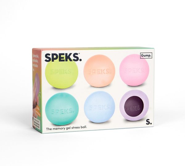 STRESS BALL GUMP MINI PRISM 6 PK