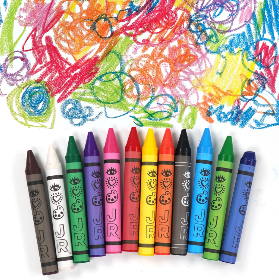 JUMBO CRAYONS 12 PC JR