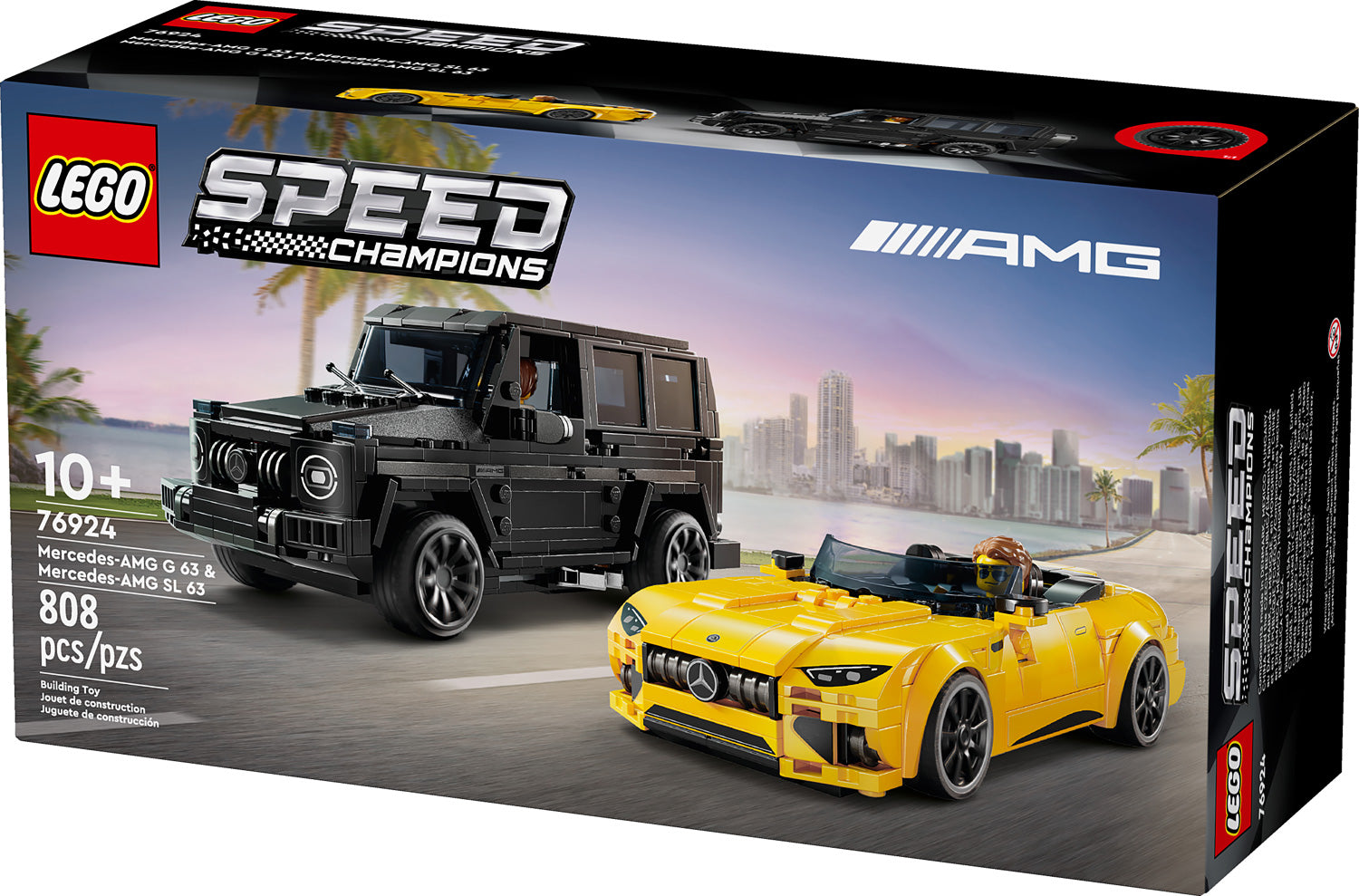 MERCEDES AMG G 63 & MERCEDES AMG SL 63 SPEED LEGO