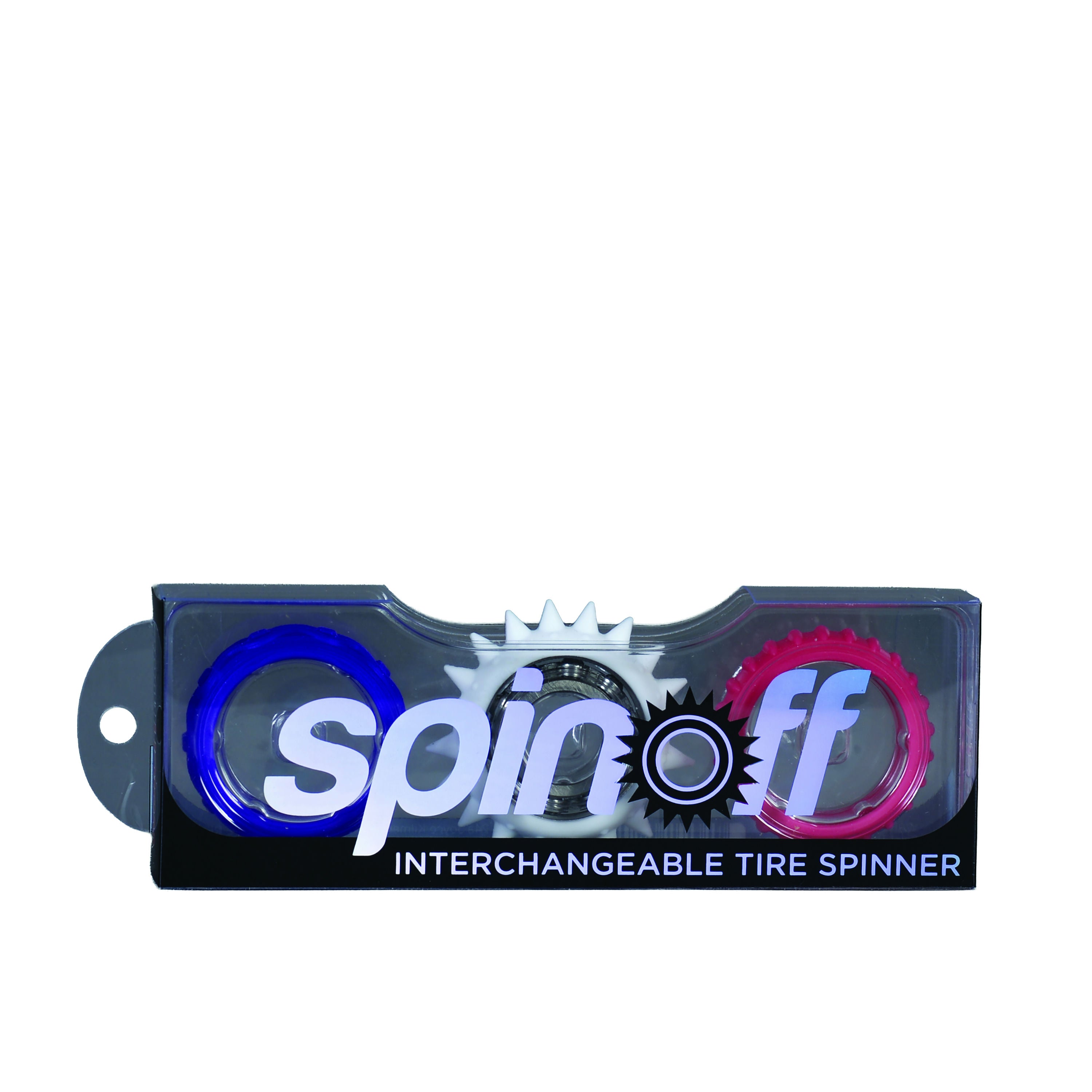 SPIN OFF INTERCHANGEABLE TIRE SPINNER