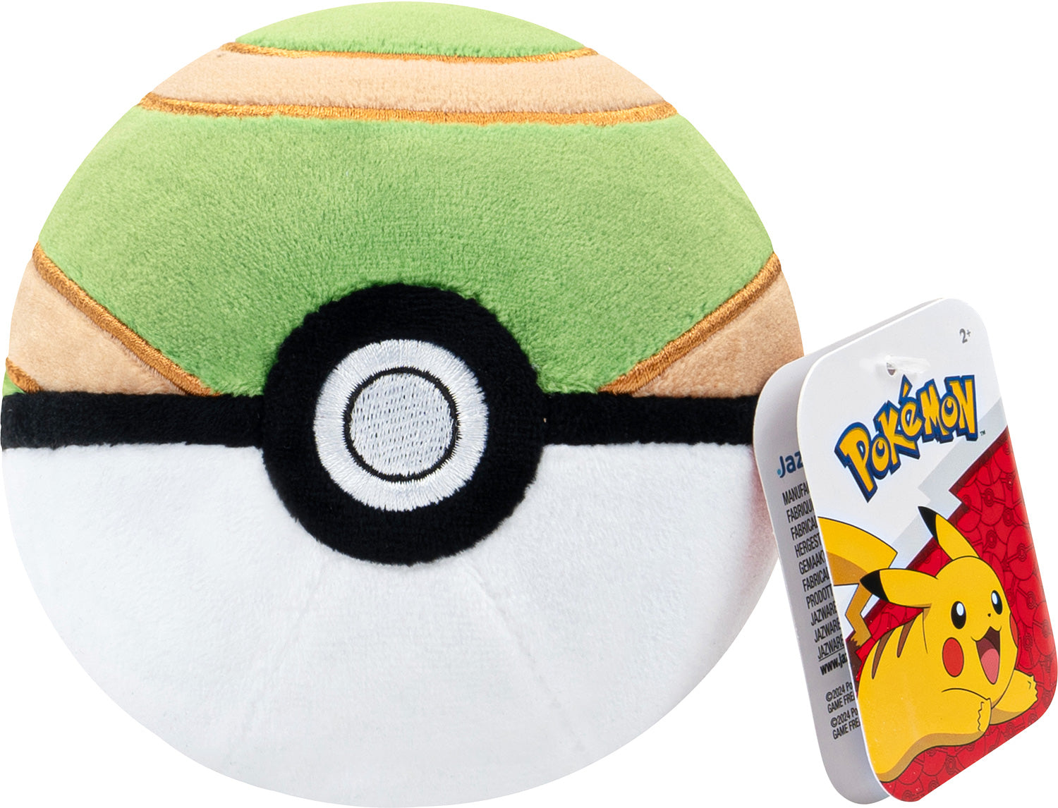 POKE BALL PLUSH POKEMON 5IN