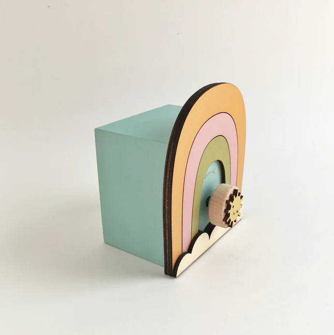 MUSIC BOX RAINBOW WOODEN