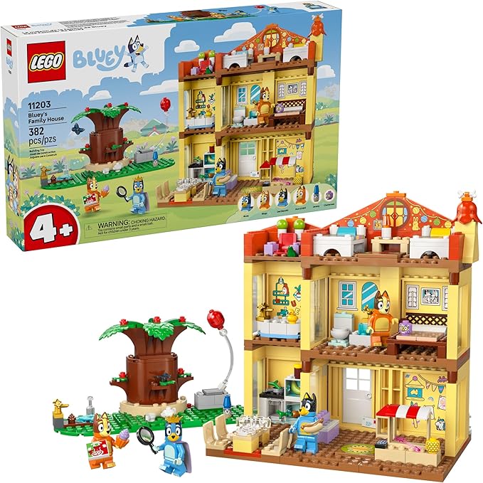BLUEY'S FAMILY HOUSE 4+ LEGO