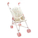 stroller for dolls, white background
