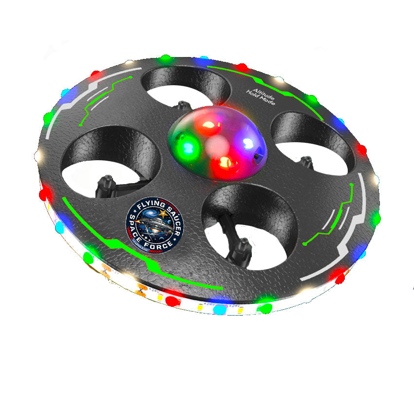 RC FLYING SAUCER W LIGHTS