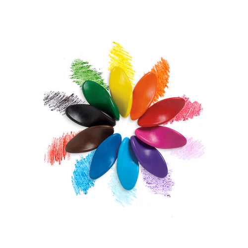 CRAYONS LEFT RIGHT ERGONOMIC