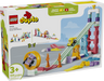 LEGO Duplo toy set packaging with a race track and vehicles on a white background