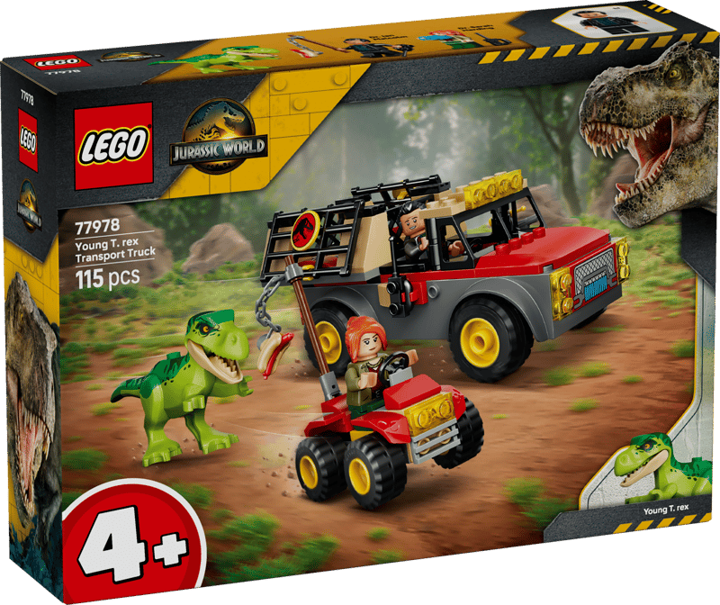 LEGO Jurassic World Young T. rex Transport Truck (77978)